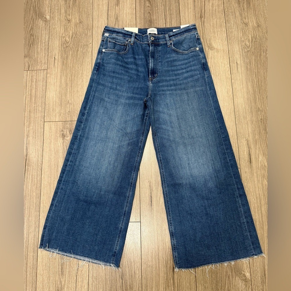 NEW CITIZENS OF HUMANITY lyra wide leg crop jean in ambry Sz 30